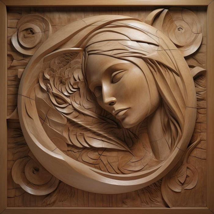 نموذج ثلاثي الأبعاد لآلة CNC 3D Art 